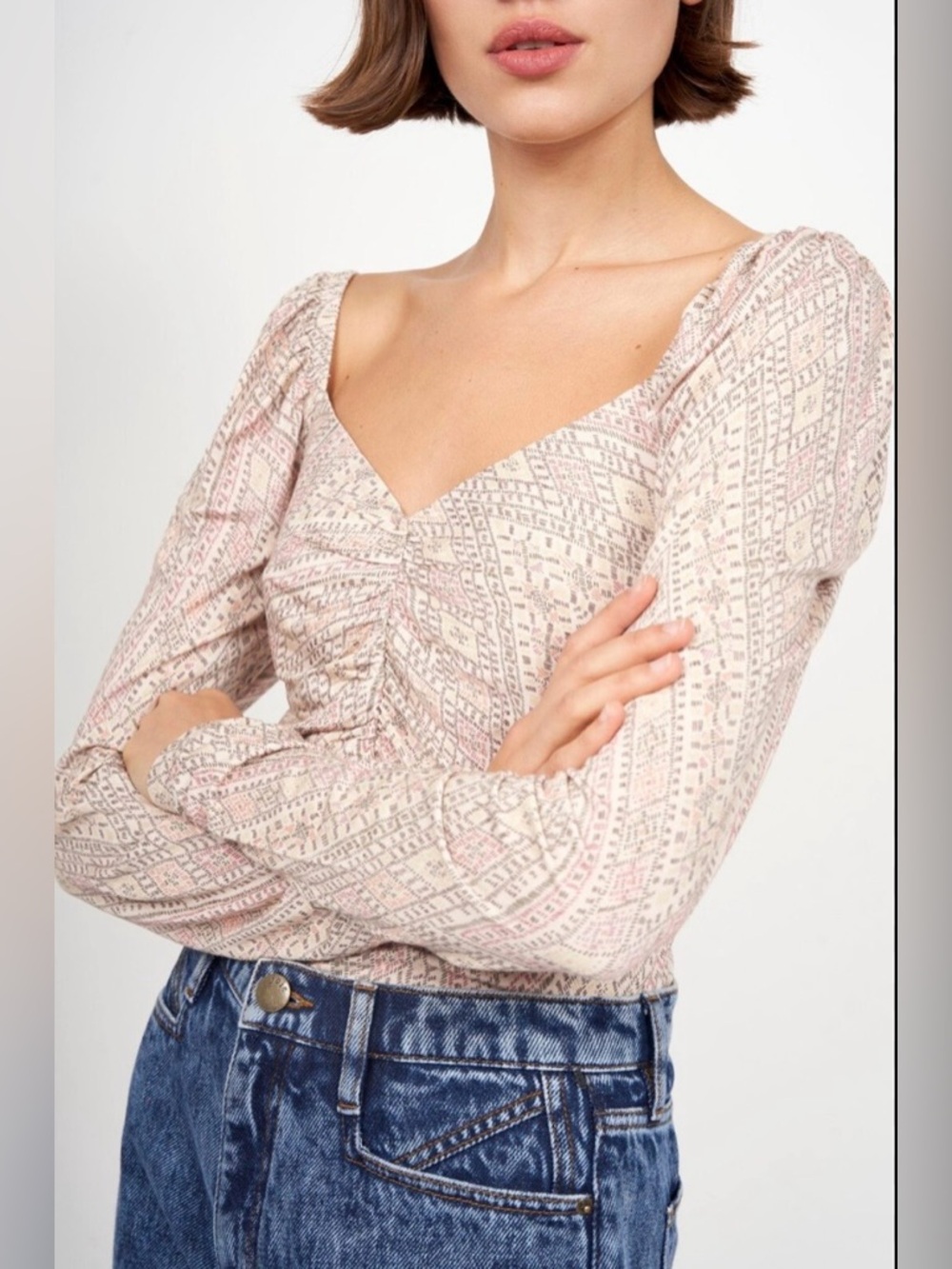Joie Soft NWT $108 Serafina
Long Sleeve Top Blouse Medium